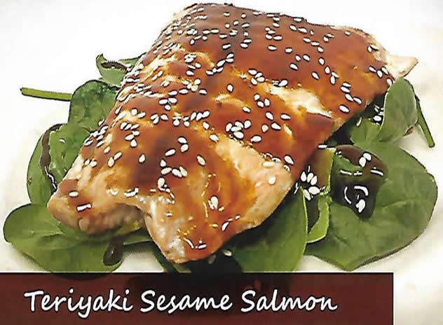 teriyaki sesame salmon